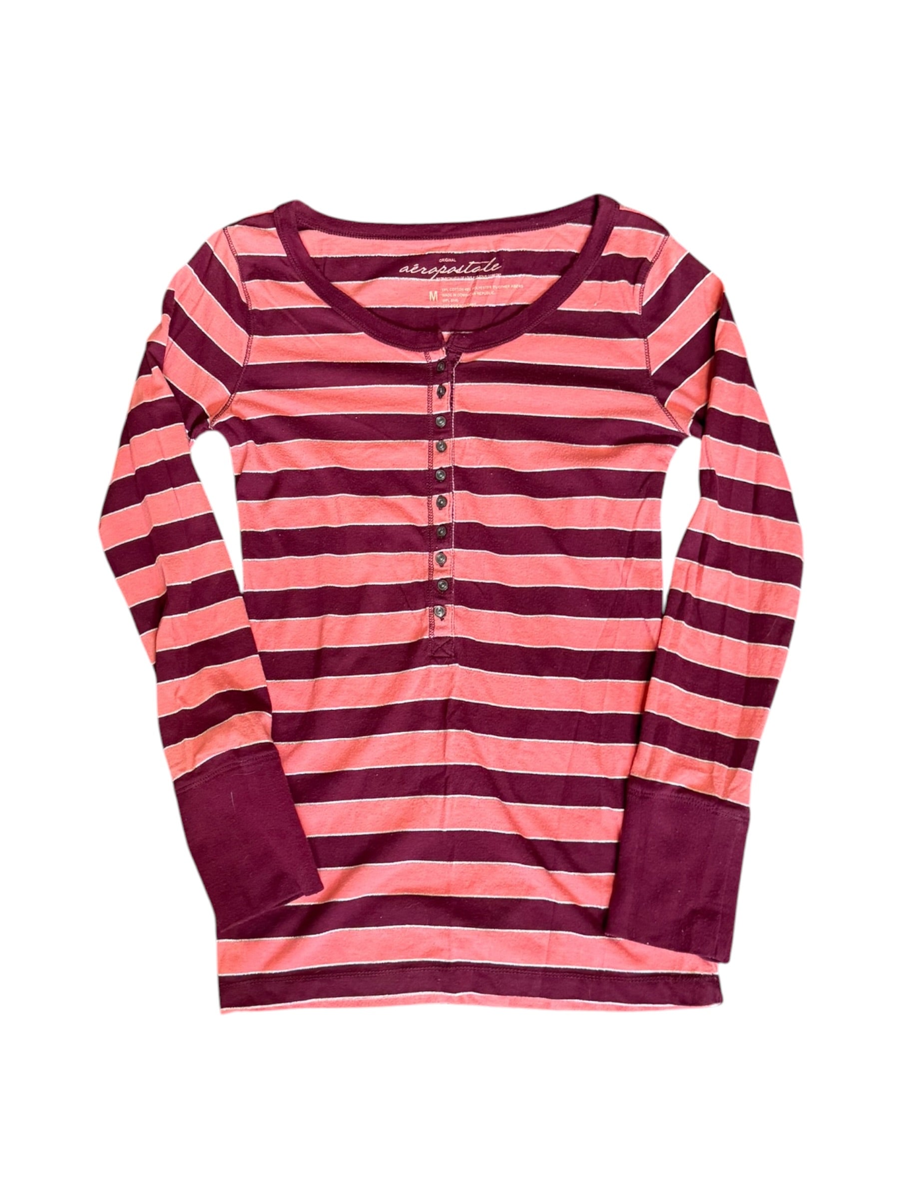 Striped Aeropostale Long Sleeve (Medium)