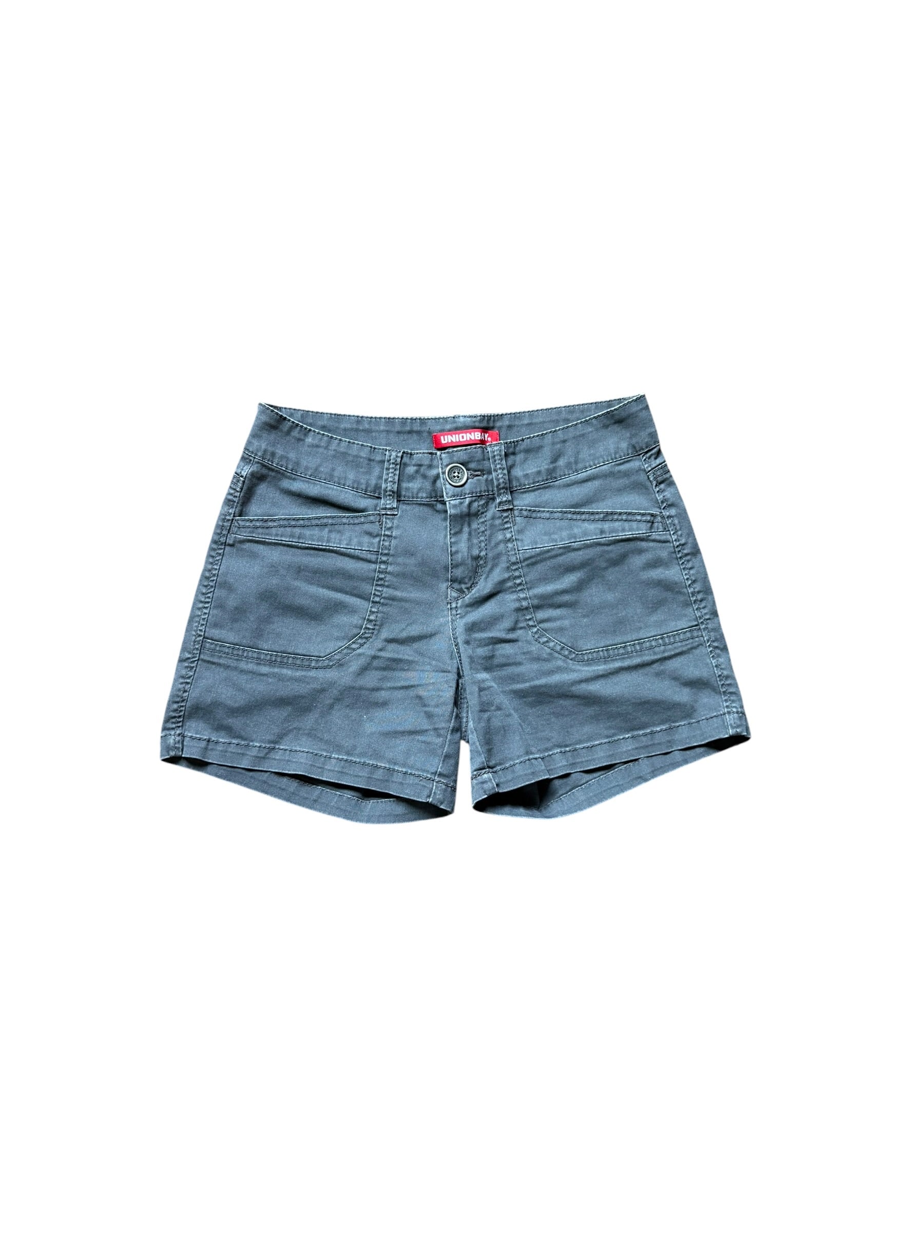 Gray Mini Shorts