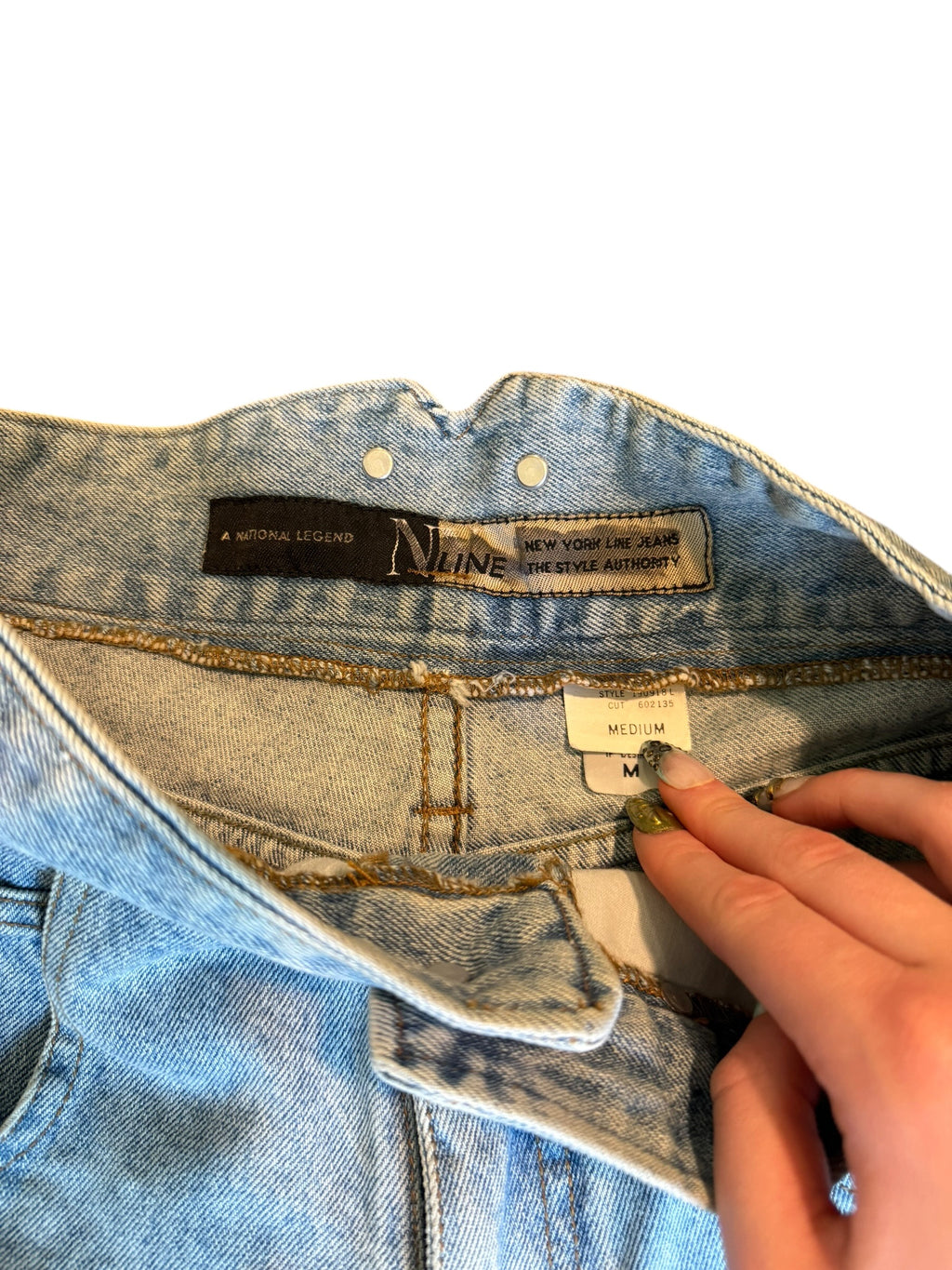 NLine Denim Shorts: 27”