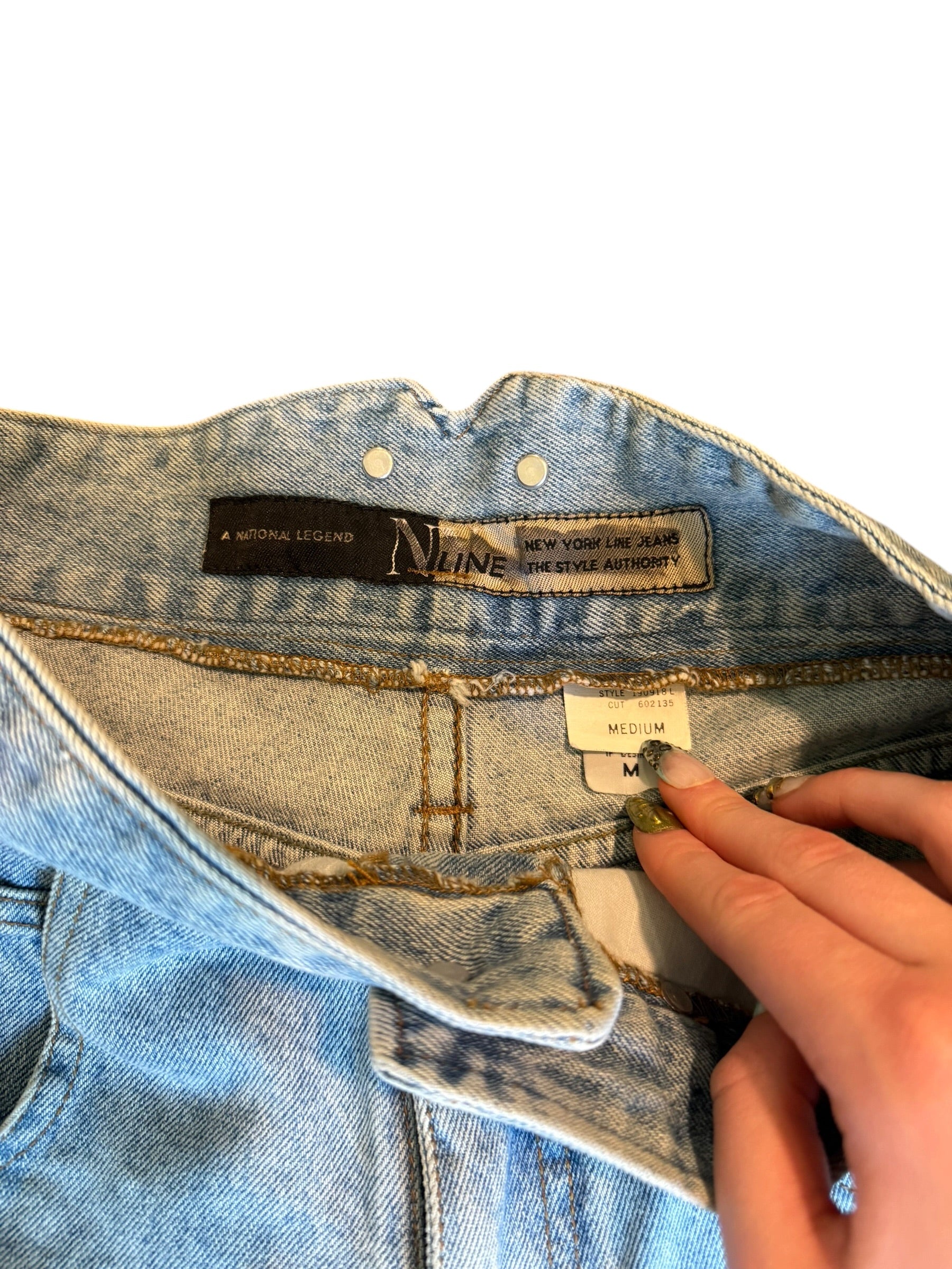NLine Denim Shorts: 27”