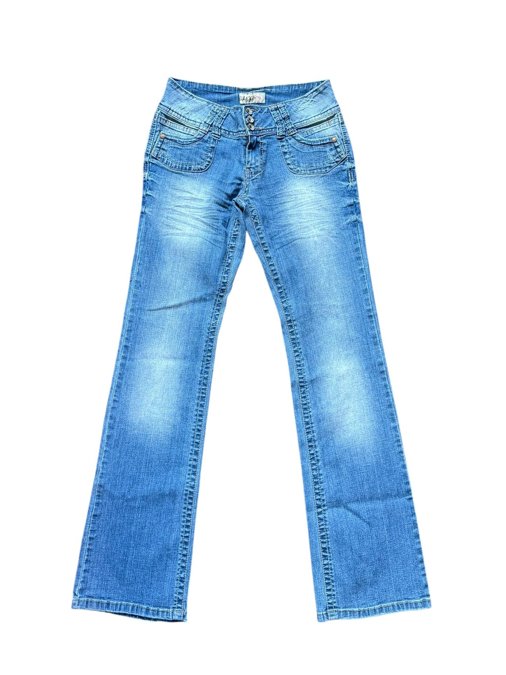 Angels Low Rise Bootcut Jeans (27”/4)