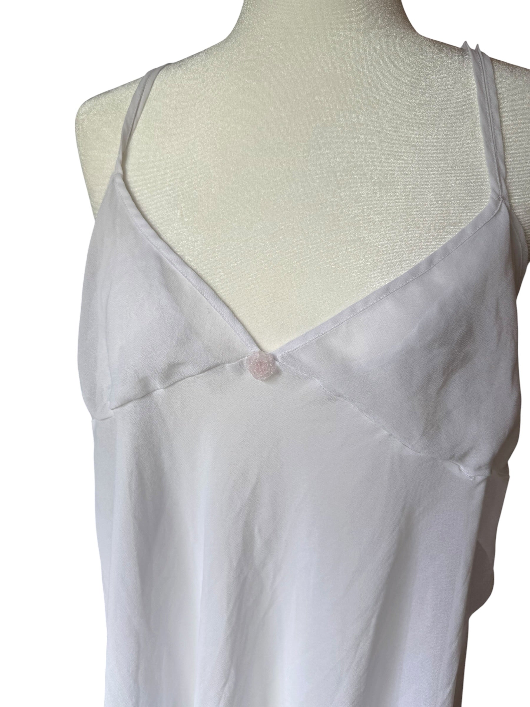 Sheer white Cami Top (2XL)