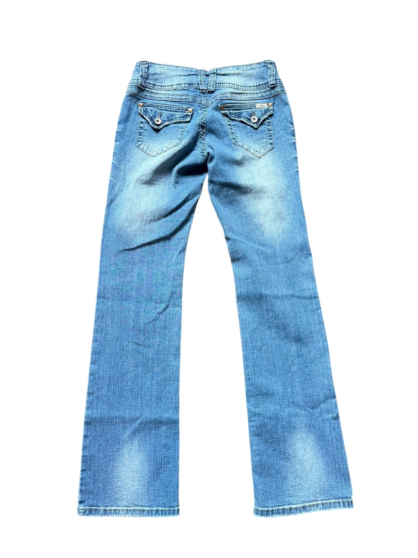 Angels Low Rise Bootcut Jeans (27”/4)