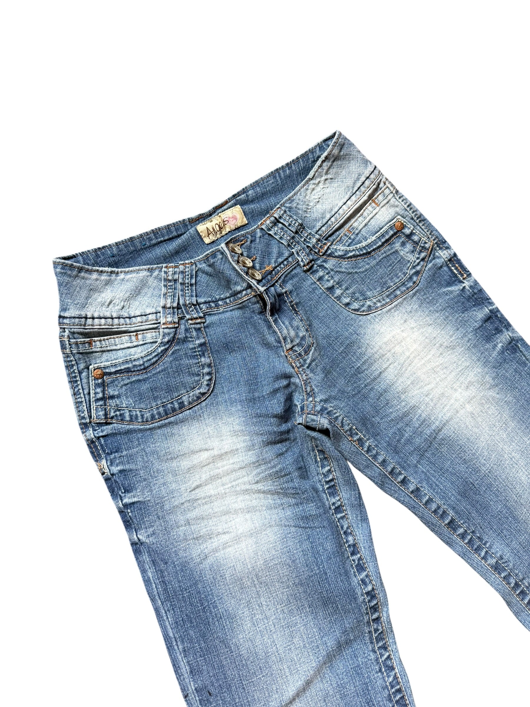 Angels Low Rise Bootcut Jeans (27”/4)