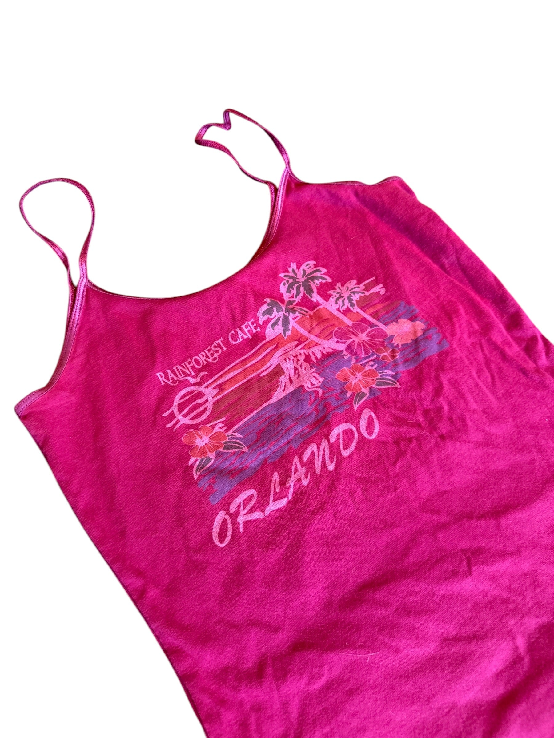 Rainforest Café Orlando Tank Top; S/M