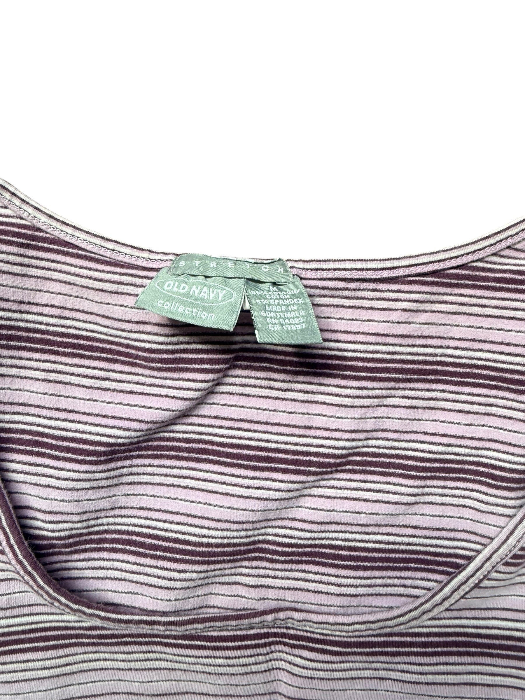 Purple Striped Old Navy Tank (Medium)