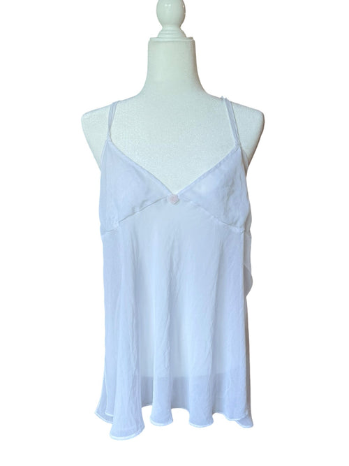 Sheer white Cami Top (2XL)