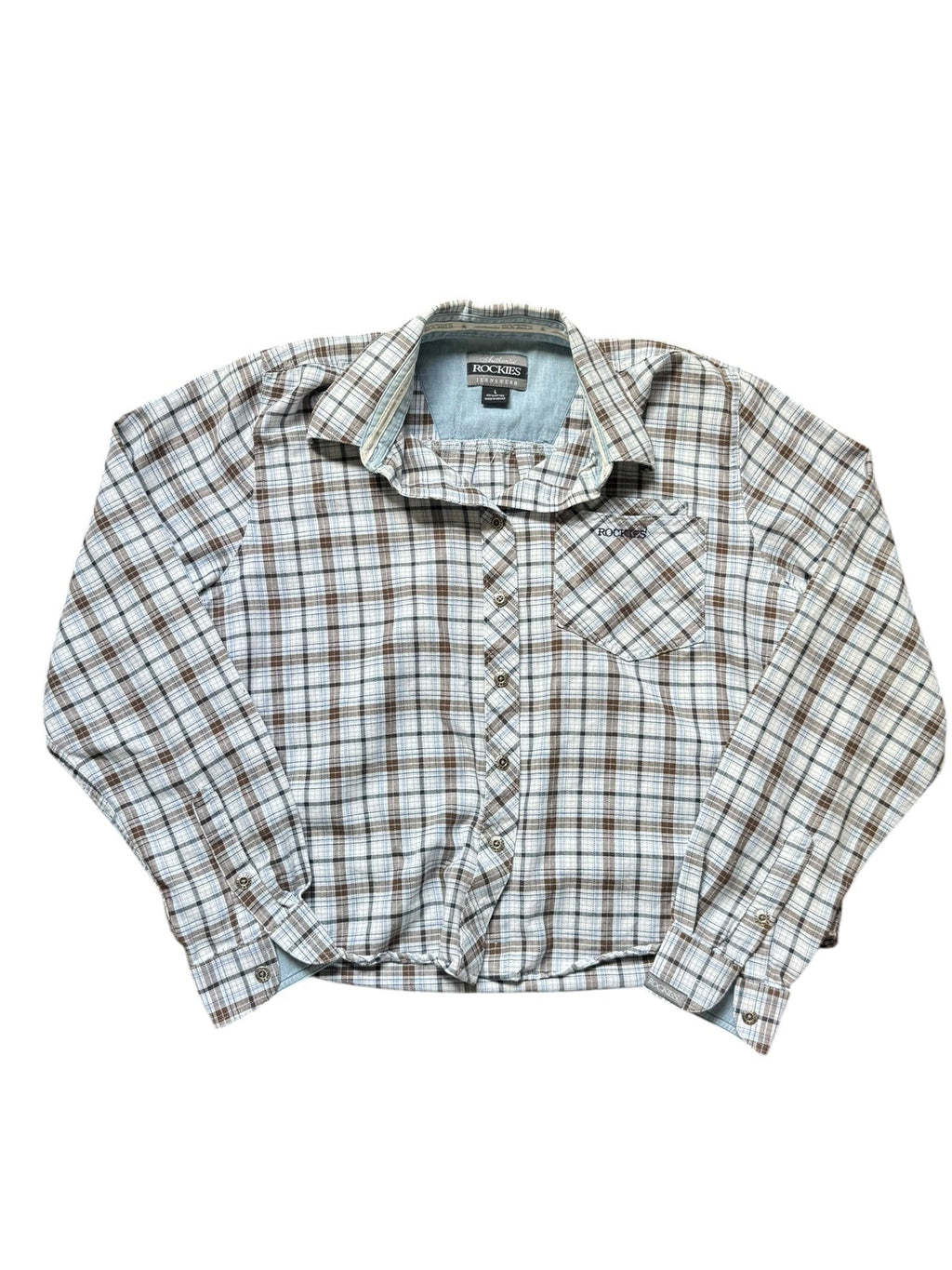 Rockies Jeanswear Womens Button Up (Large)