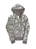 Aeropostale Floral Zip Up (Small)