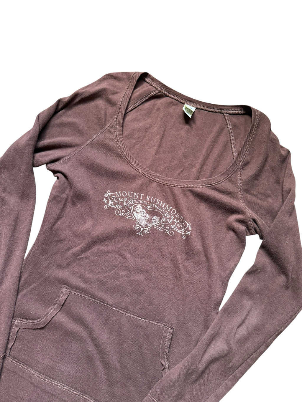 Brown Long Sleeve with Pocket