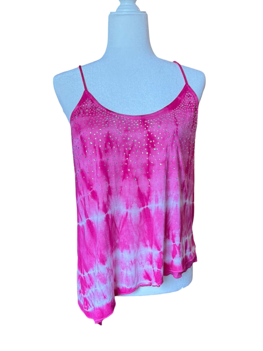 INC International Bedazzled Assymetrical Tank (Medium)