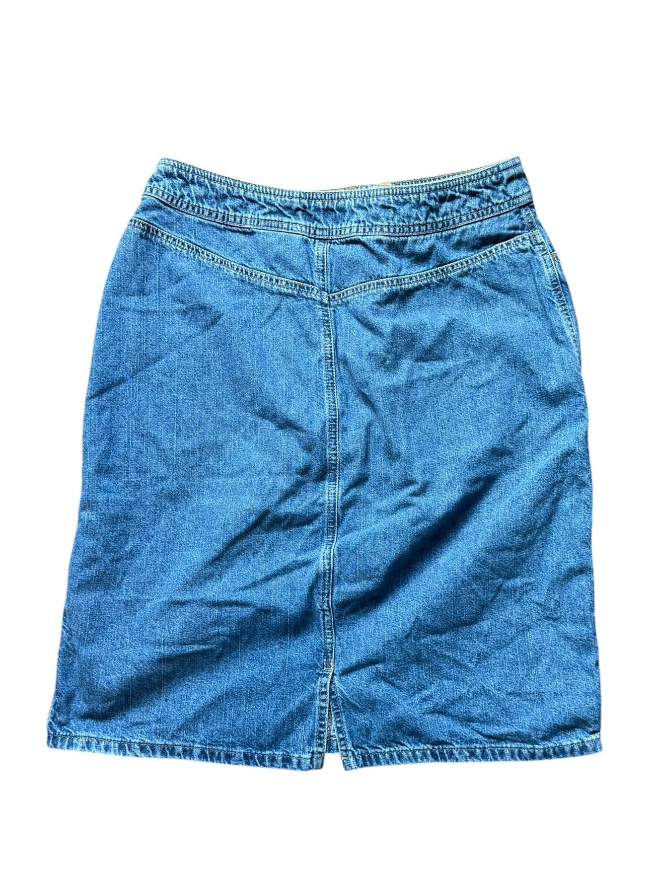 Eddie Bauer Vintage Denim Skirt (10)