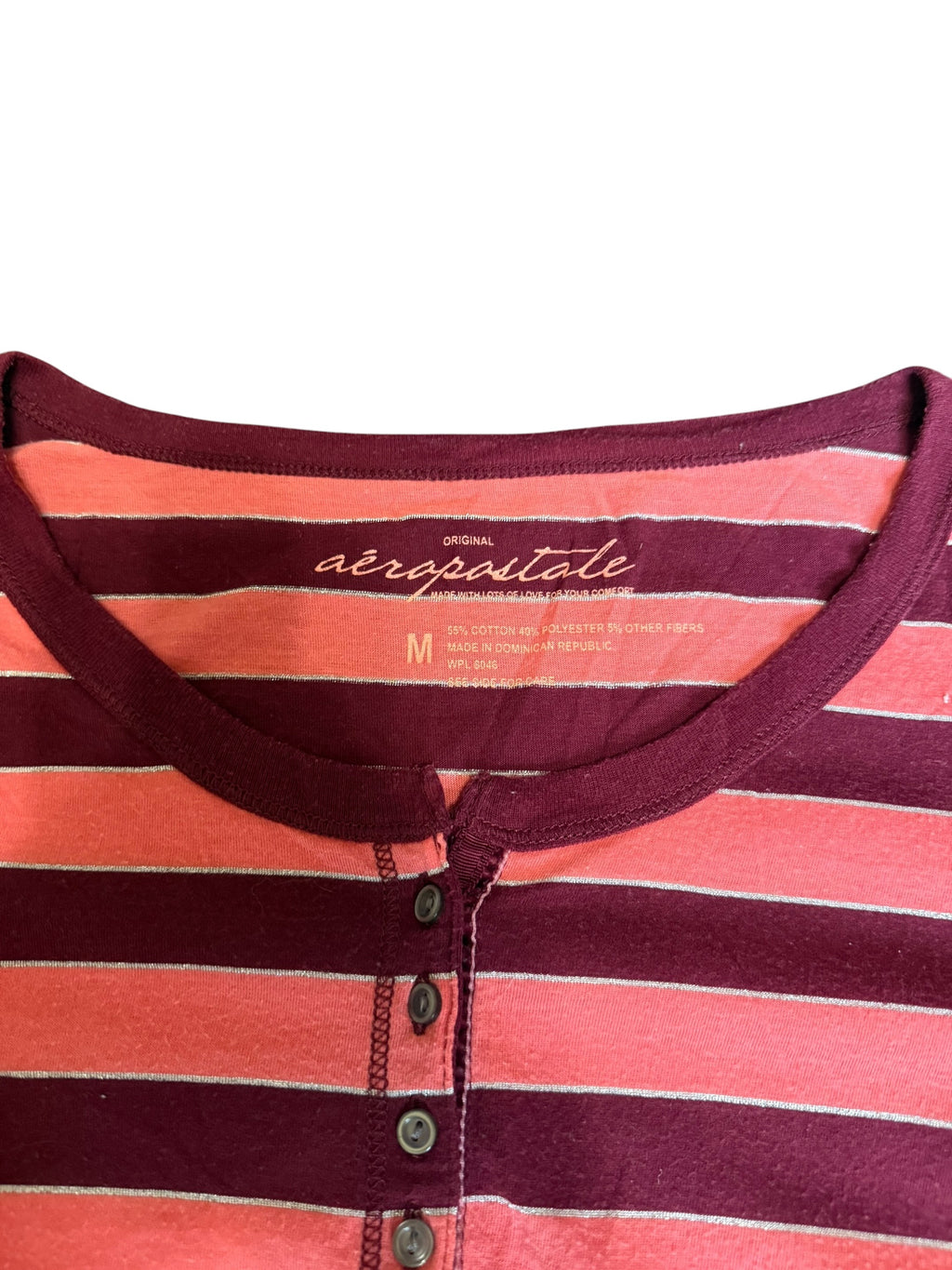 Striped Aeropostale Long Sleeve (Medium)