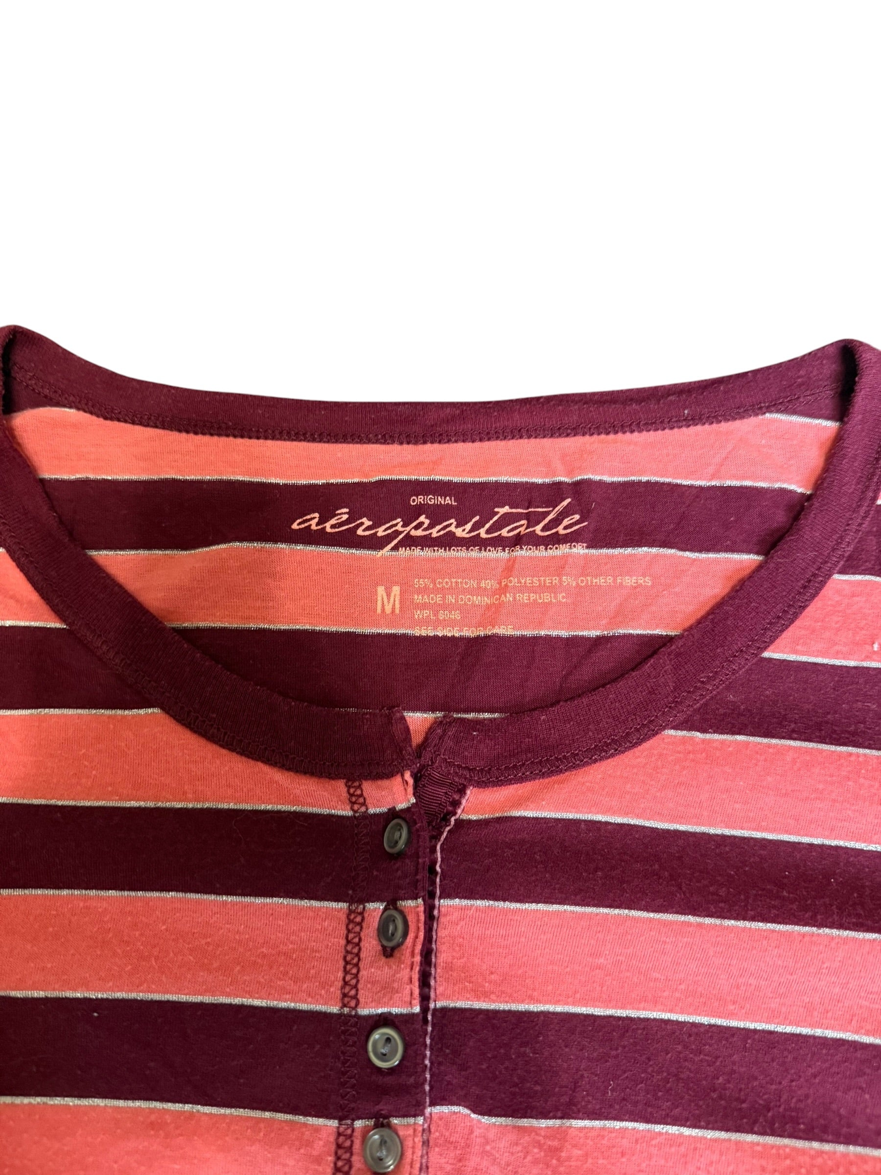 Striped Aeropostale Long Sleeve (Medium)