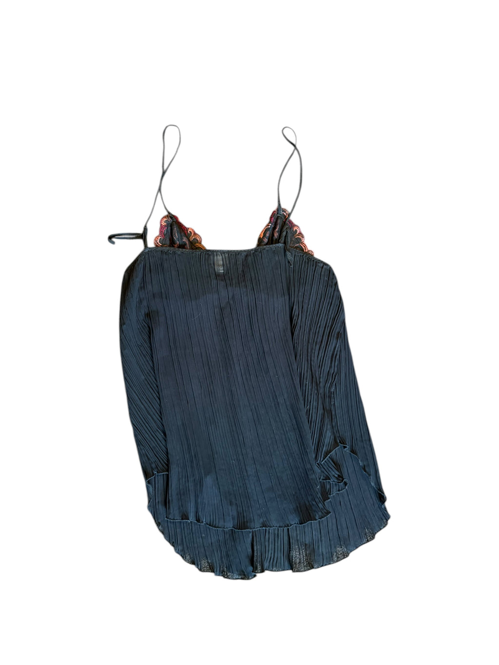 Gilligan and O’Malley embroidered lingerie top: Small