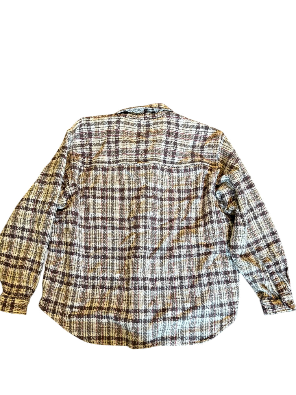 Plaid Women’s Zip Up: Large
