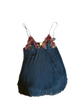Gilligan and O’Malley embroidered lingerie top: Small