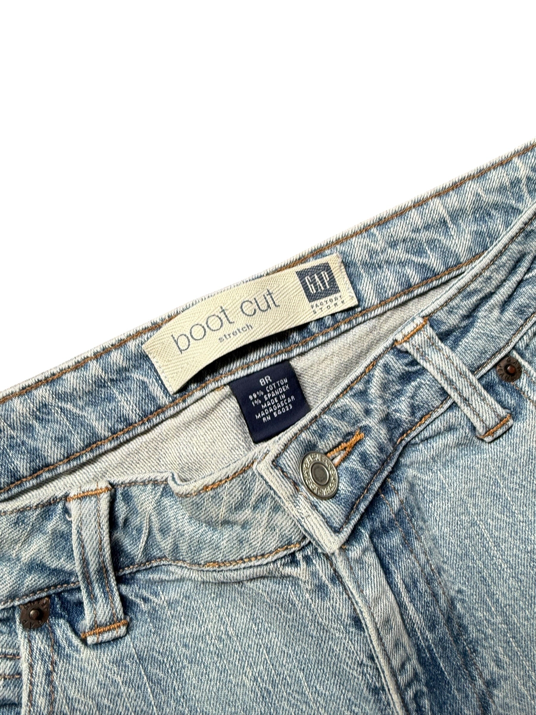2010 GAP Bootcut Light Wash Jeans