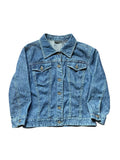DKNY Dark Wash Denim Jacket (Fitted Large/True Medium)