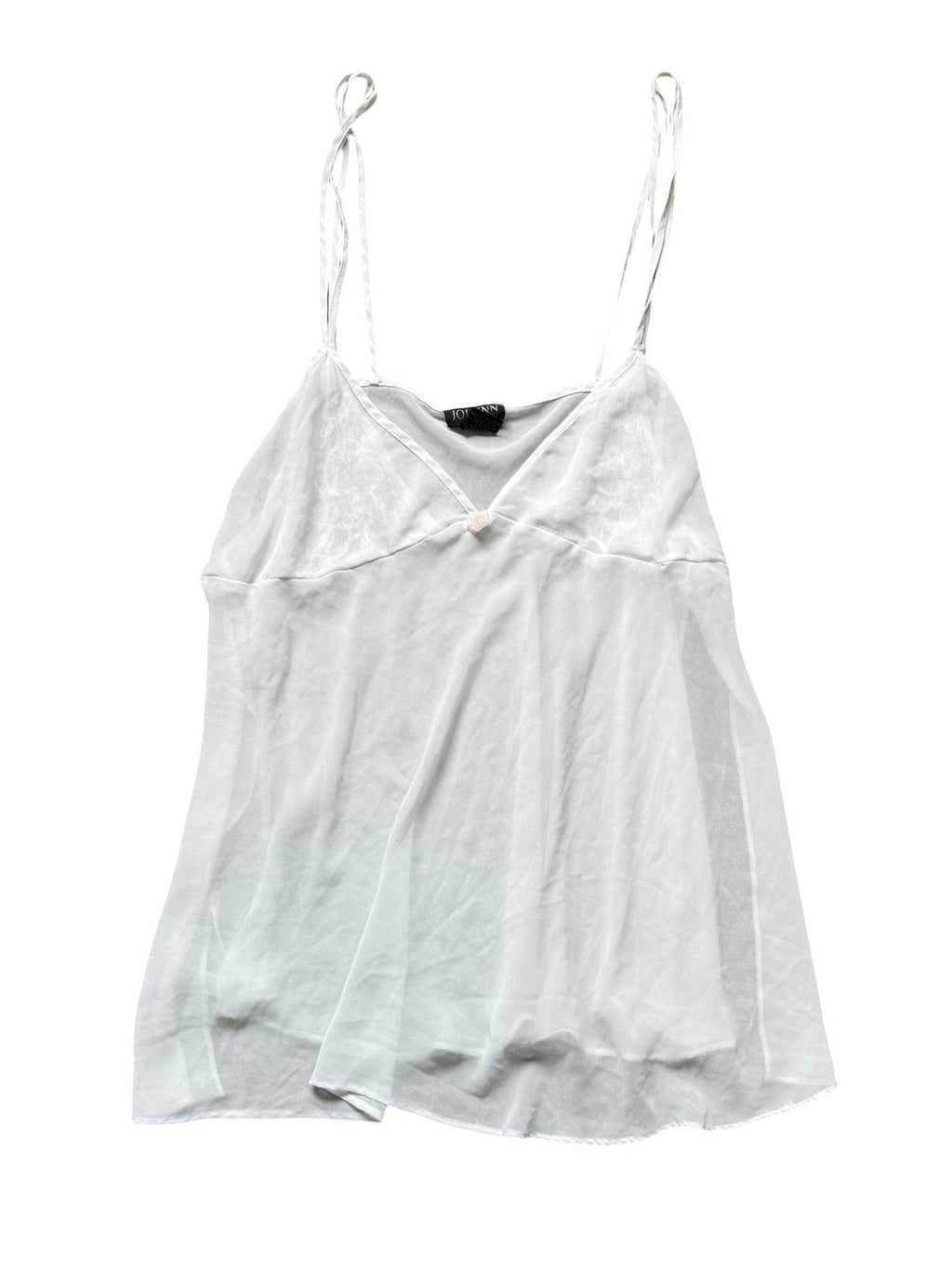 Sheer white Cami Top (2XL)
