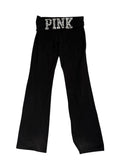 VS Pink Bedazzled Fold-over Leggings: Medium