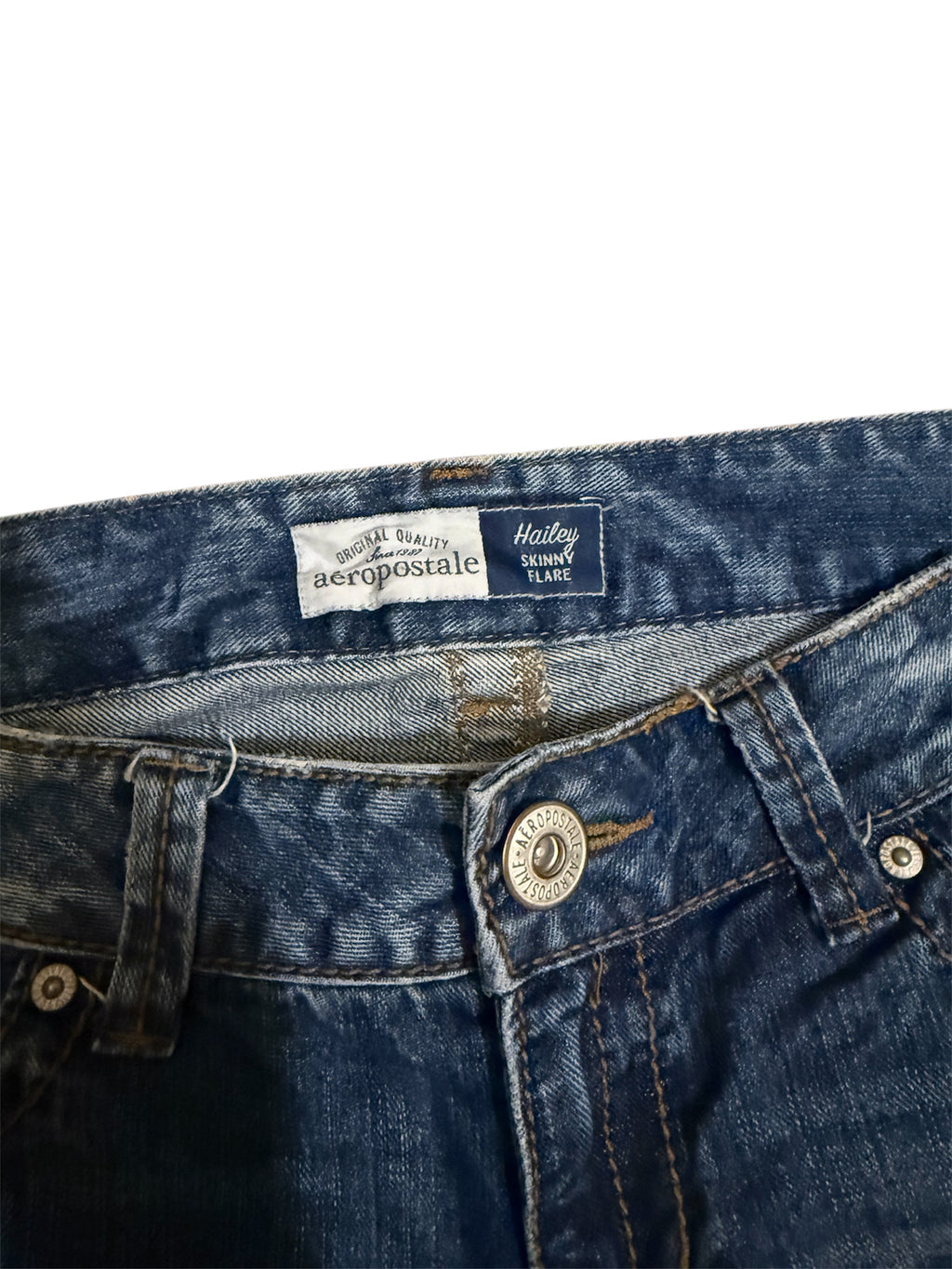 Aeropostale Hailey Slim Flare Fit Jeans: 30”